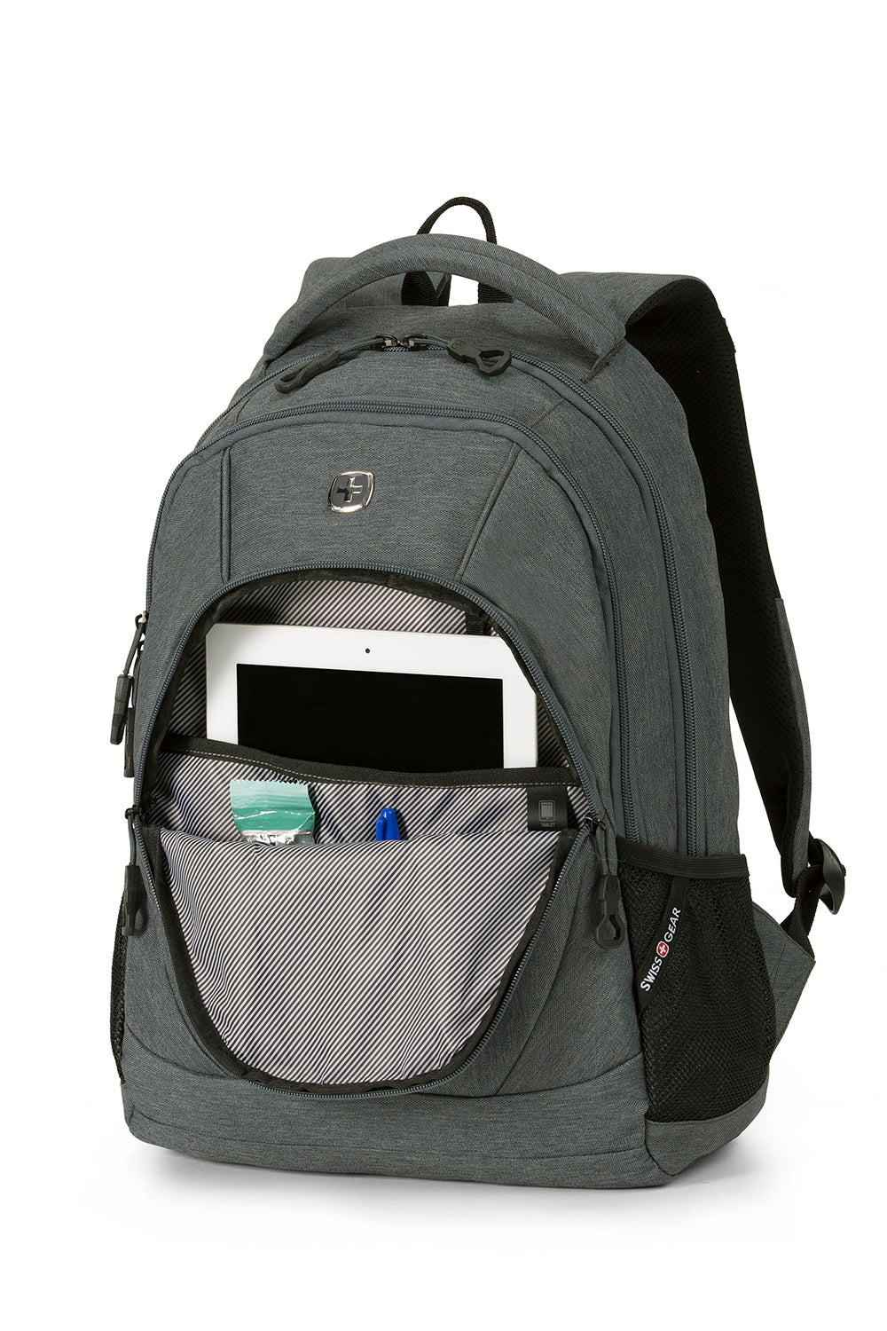 SWISSGEAR - 5686 Computer Backpack - Grey Heather - 06