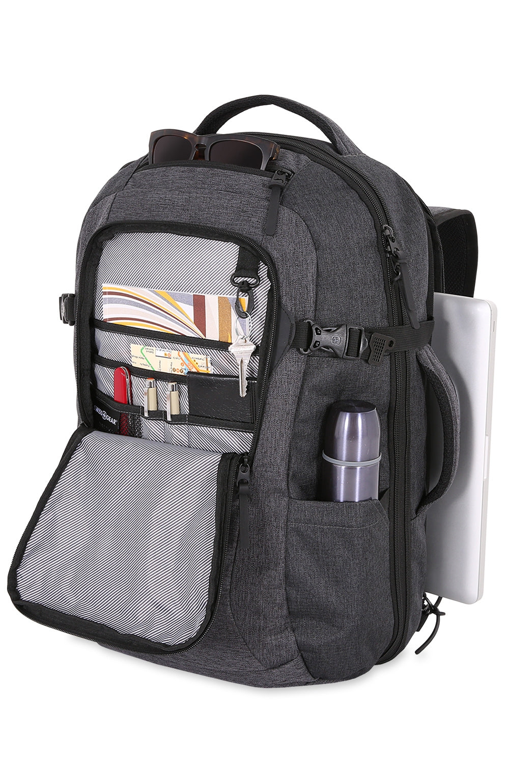 L GEAR SOLID ΔPREMIUM PACK ソフト無し SWISSGEAR 3760 ScanSmart Laptop Backpack in Black – SWISSGEAR Canada