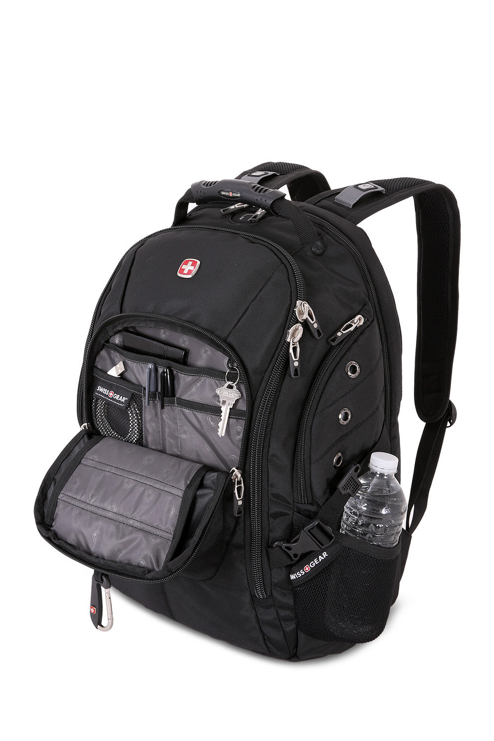 SWISSGEAR - 6996 ScanSmart Tablet & Laptop Backpack - Black - 05