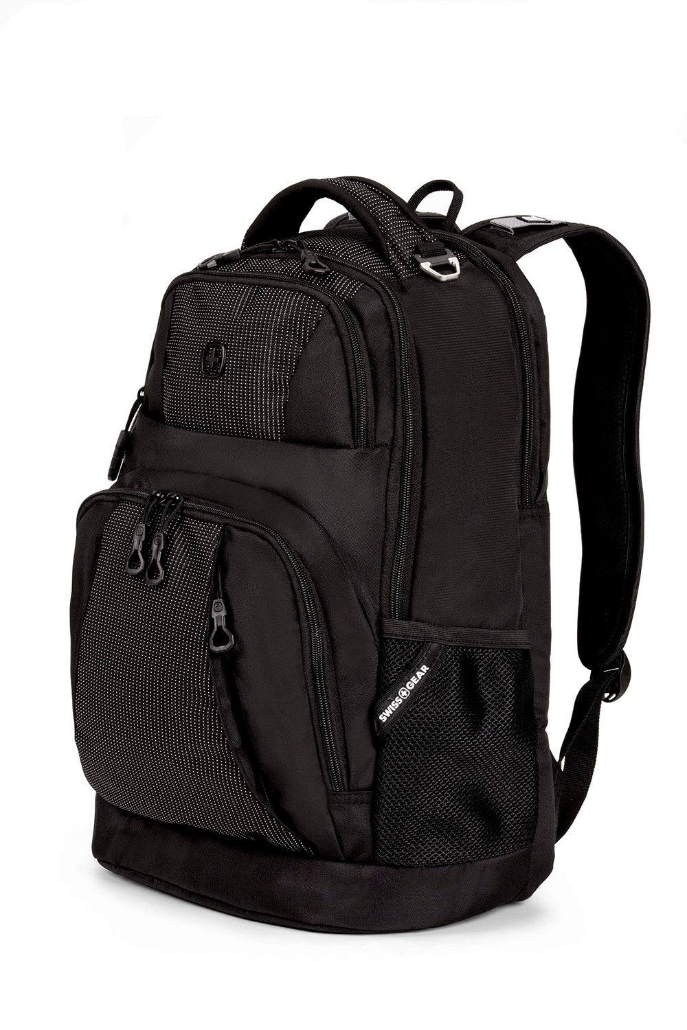 SWISSGEAR - 5698 Laptop Backpack - Black/White Dots - 01