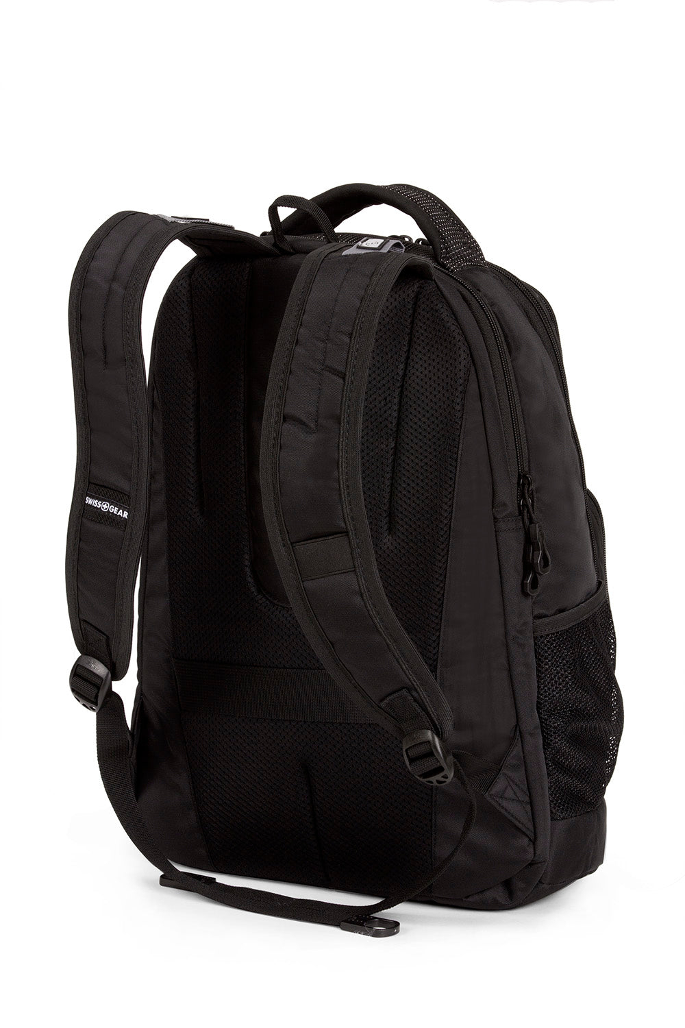 SWISSGEAR - 5698 Laptop Backpack - Black/White Dots - 02
