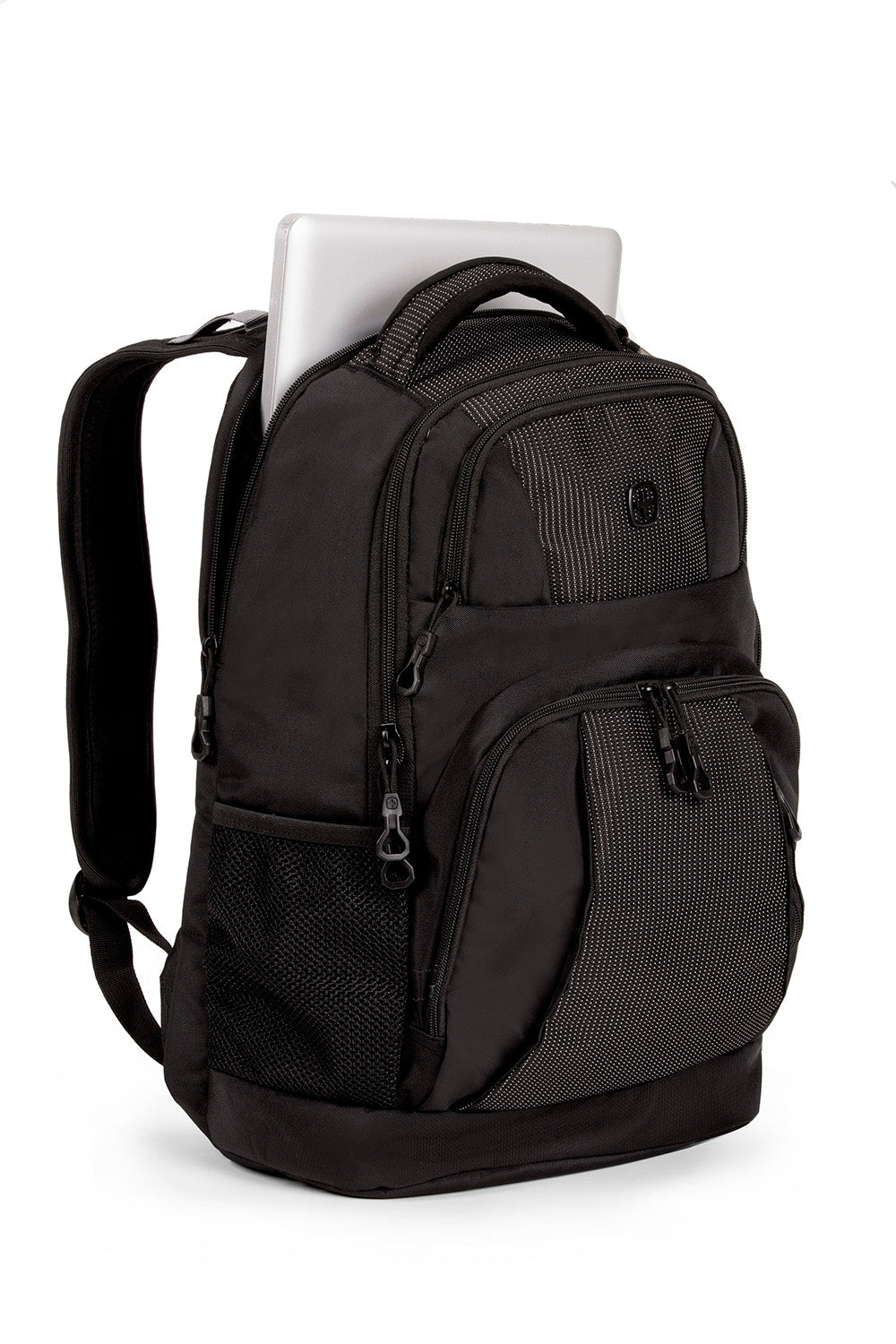 SWISSGEAR - 5698 Laptop Backpack - Black/White Dots - 06