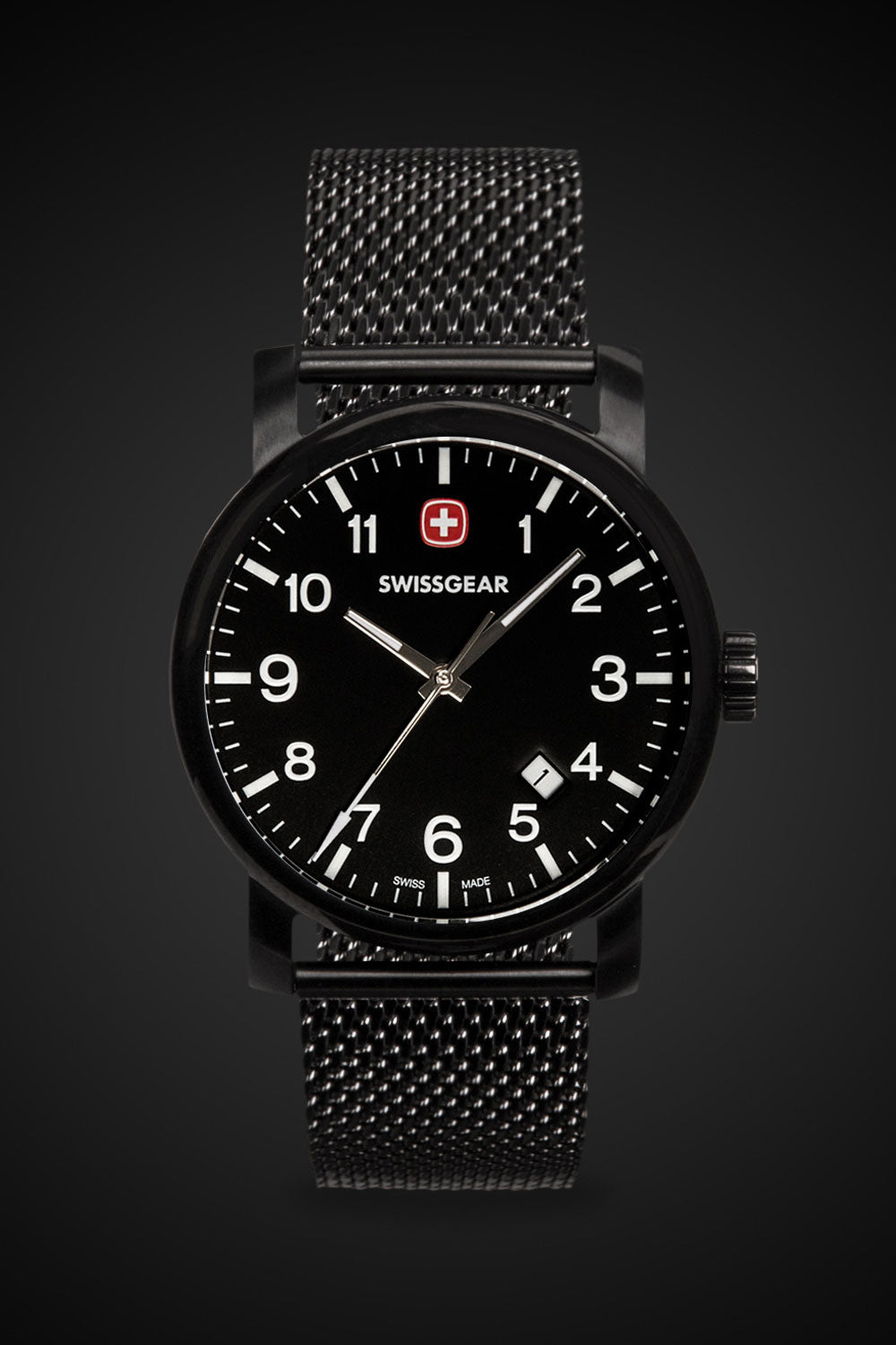 SWISSGEAR - Legacy Swiss Watch - Black/With/Black/Dial/Black/Strap - 01