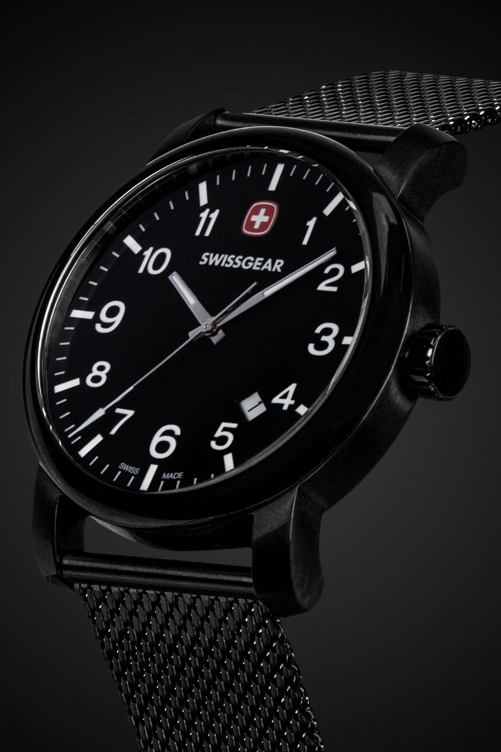 SWISSGEAR - Legacy Swiss Watch - Black/With/Black/Dial/Black/Strap - 03