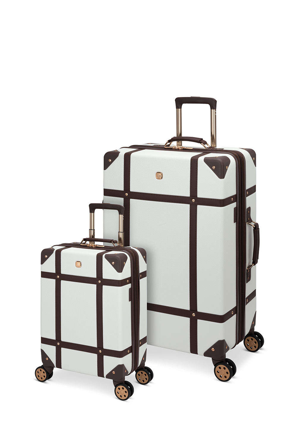 SwissGear 2-piece Hardside Trunk Luggage Set