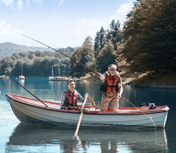 Fishing in British Columbia, Canada