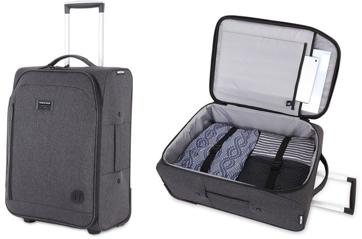 SWISSGEAR SW22320 - 20 inch PILOT CASE GETAWAY - DARK GREY
