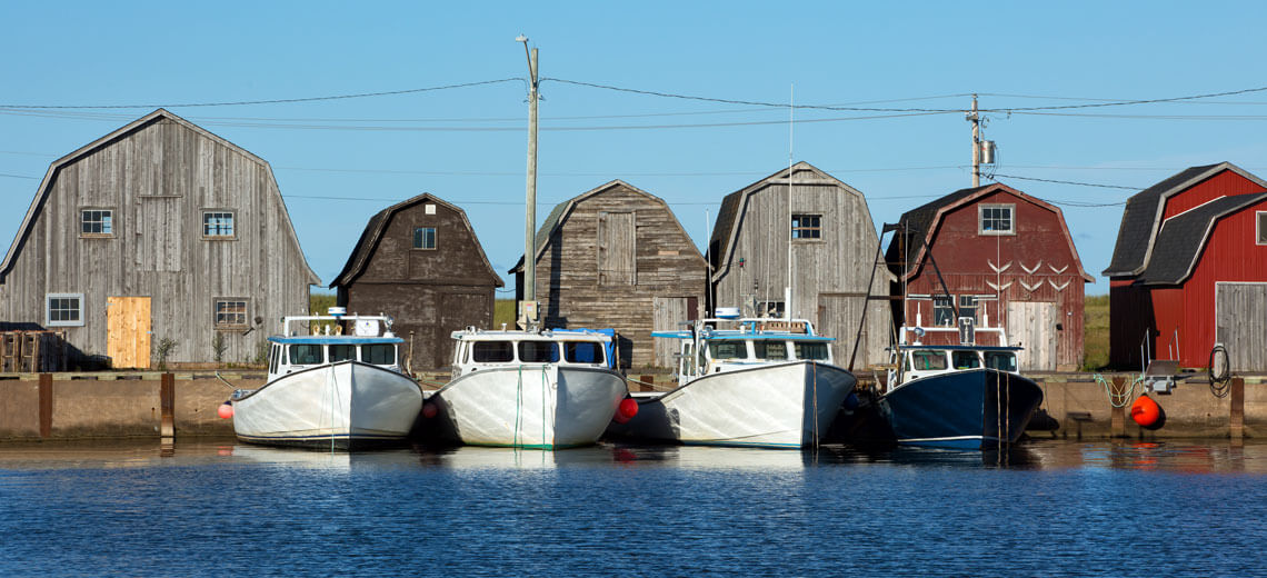 Fishing Wharf Prince Edward Island